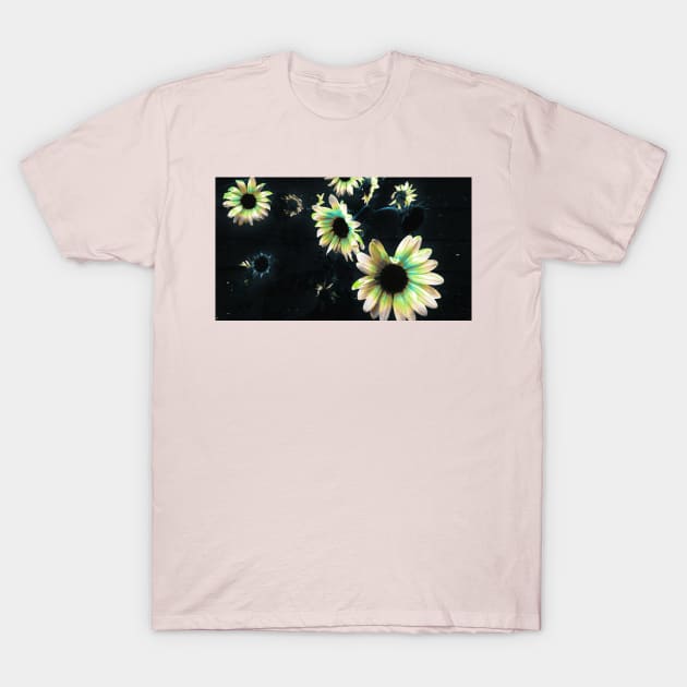 Sunflower Galaxy T-Shirt by axis designs